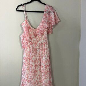 NWT Lovers + Friends Xiomara Midi Dress